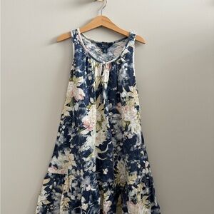 Polo Floral Sleeveless Dress
